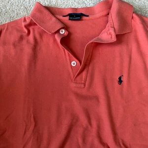 Orange J Crew Polo